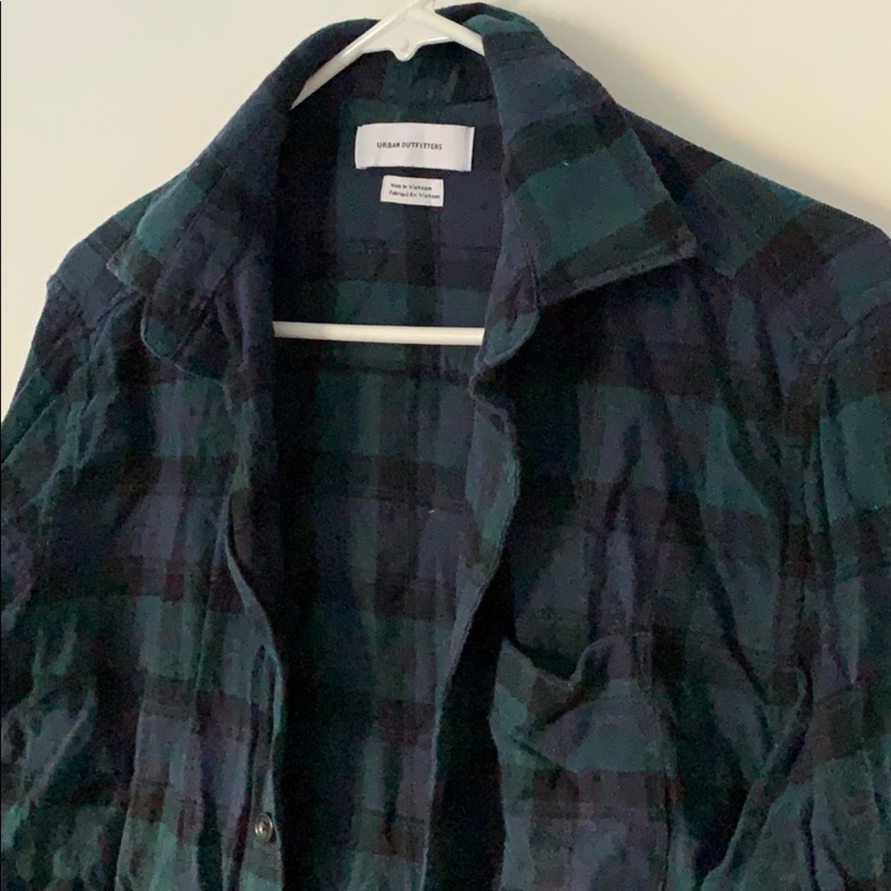 Urban Outfitters Plaid Button Down